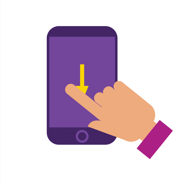 Touchscreen Gestures down