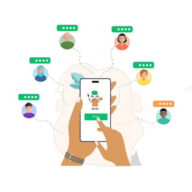 Fund transfer landing page Lottie JSON animation