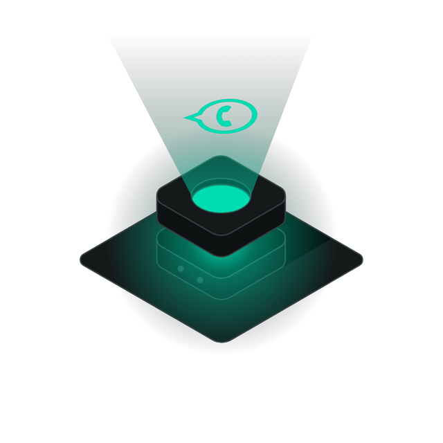 Whatsapp isometric Lottie JSON animation