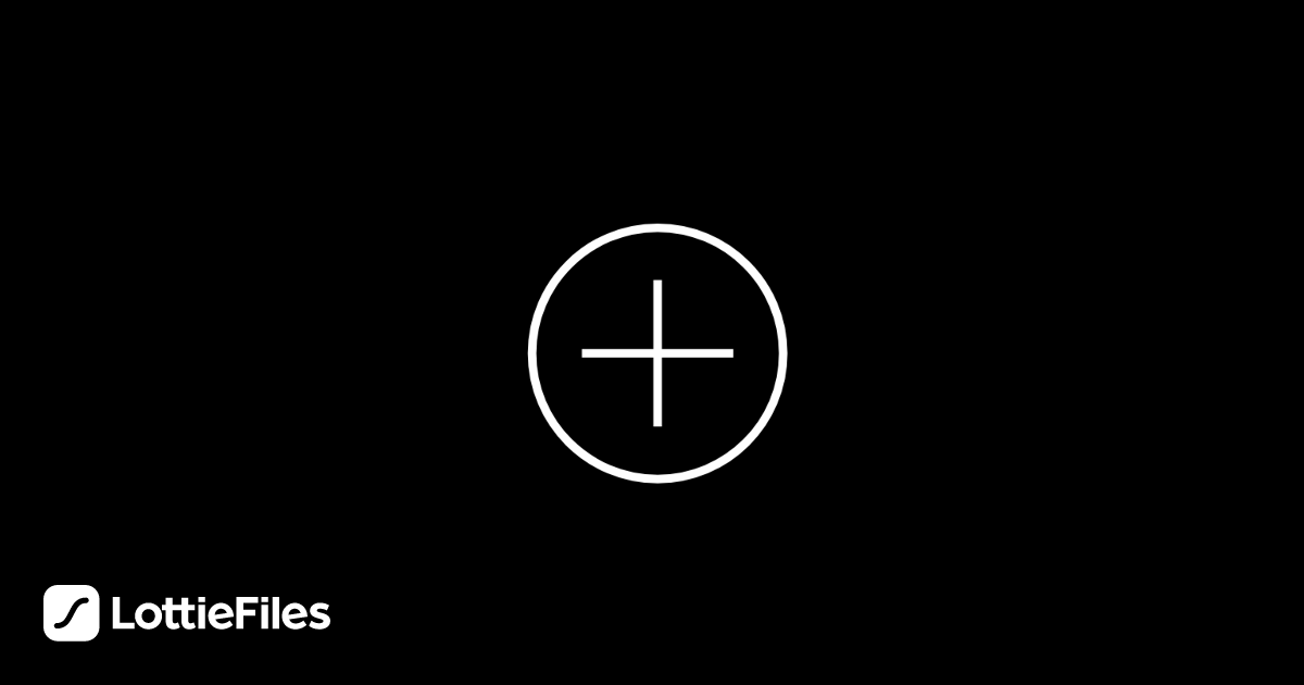 Free Add-Icon-Animation Animation by Mohit | LottieFiles