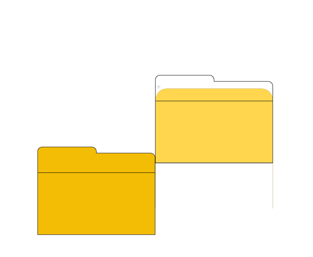 File sharing animation