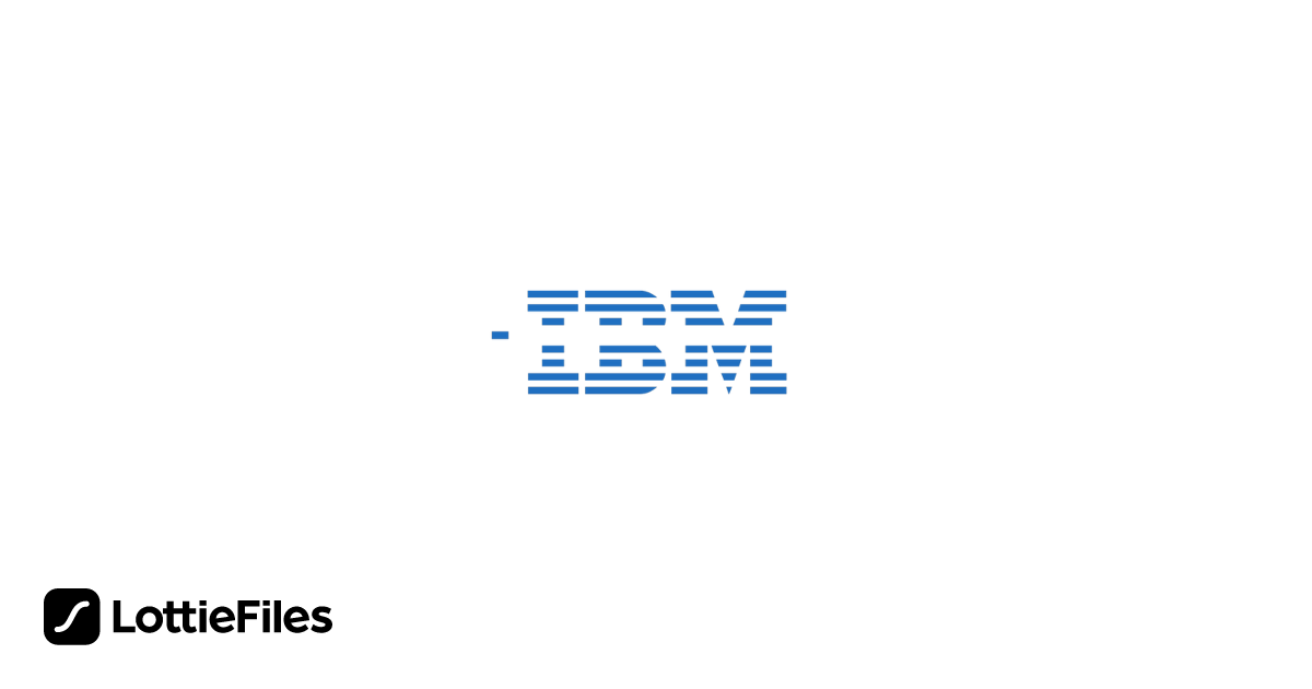 Free IBM Logo Animation by Abdul Latif | LottieFiles