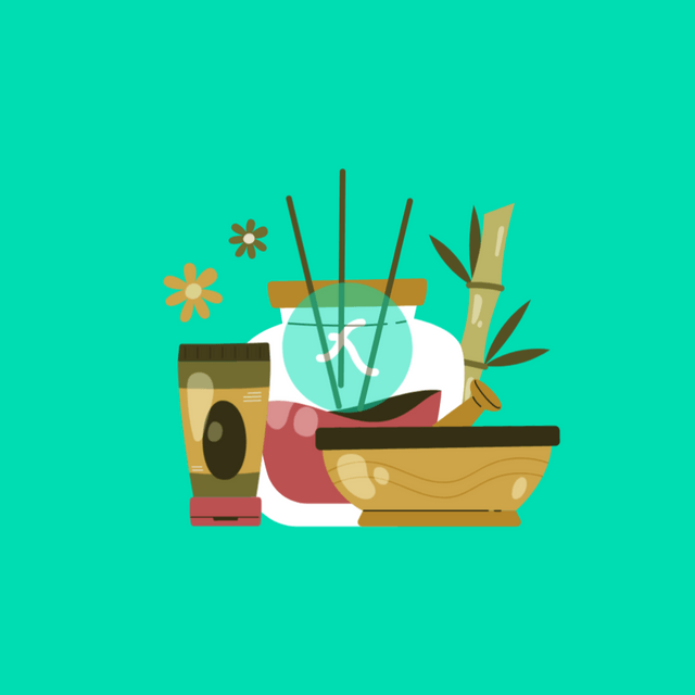 Spa cares Lottie JSON animation