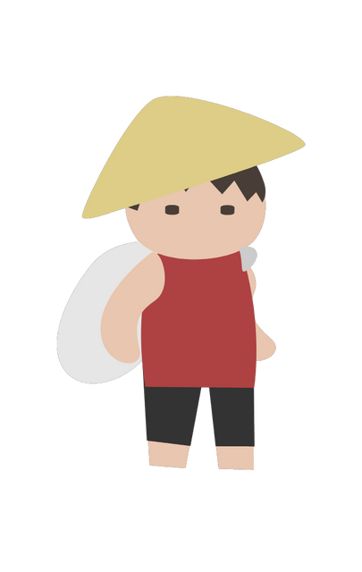 Farmer Walking