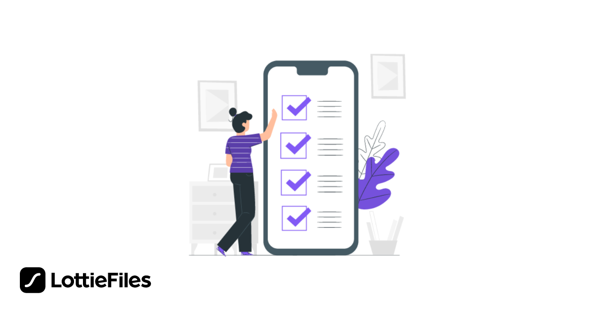 Checking Response Animation Free Testing Correcting Animation by Verbose TechLabs LLP | LottieFiles
