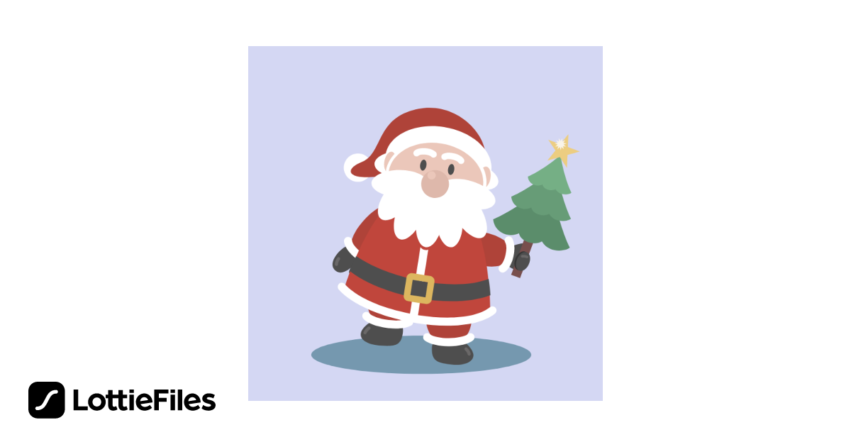 Free Santa Animation by Ника Зенкевич | LottieFiles