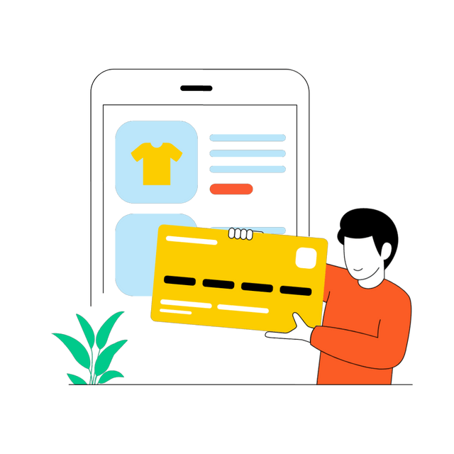 Online shopping, shopping, Ecommerce, Digital shopping animation