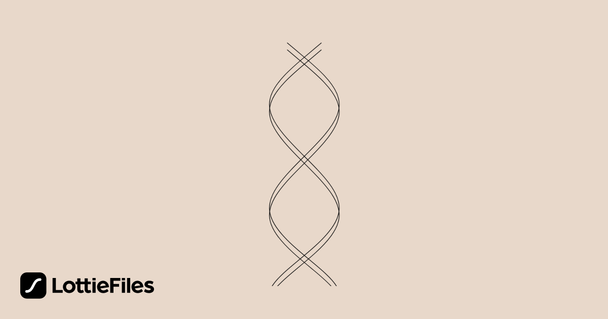 Helix Pattern Visualisation Cartoon Free helix Animation by Ian Poon | LottieFiles
