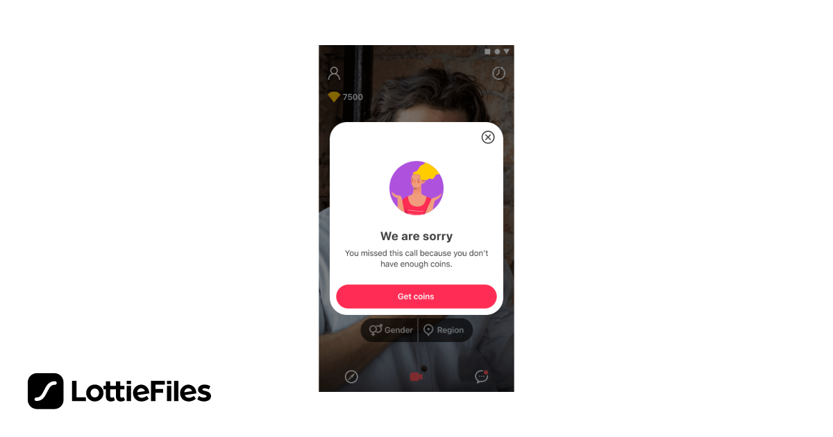 Free Sorry dialog animation Animation by Deniz Erce Alagoz | LottieFiles