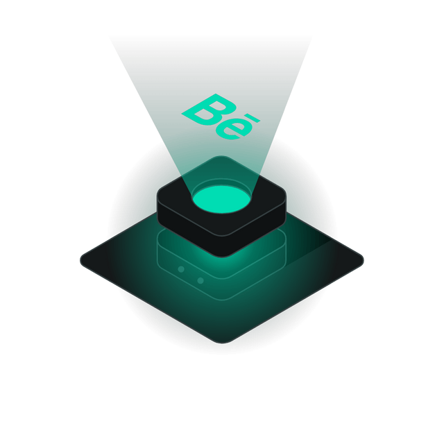 Behance isometric Lottie JSON animation