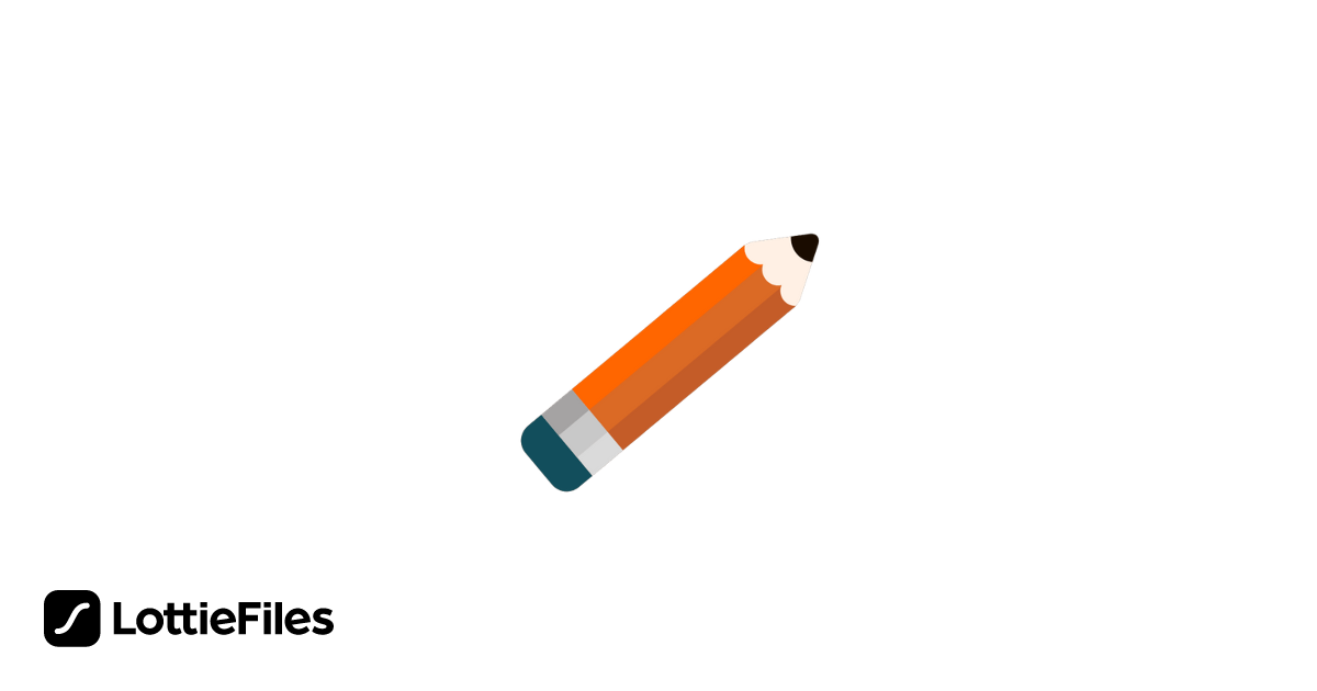 Free Pencil Loading Animation by Design | LottieFiles