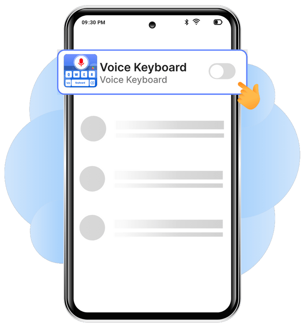 Enable Voice Keyboard