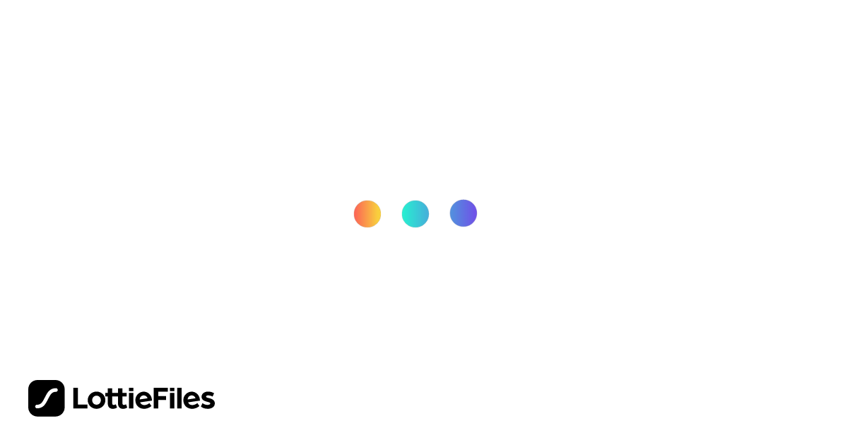 Free Loading Dots Animation by Irina | LottieFiles