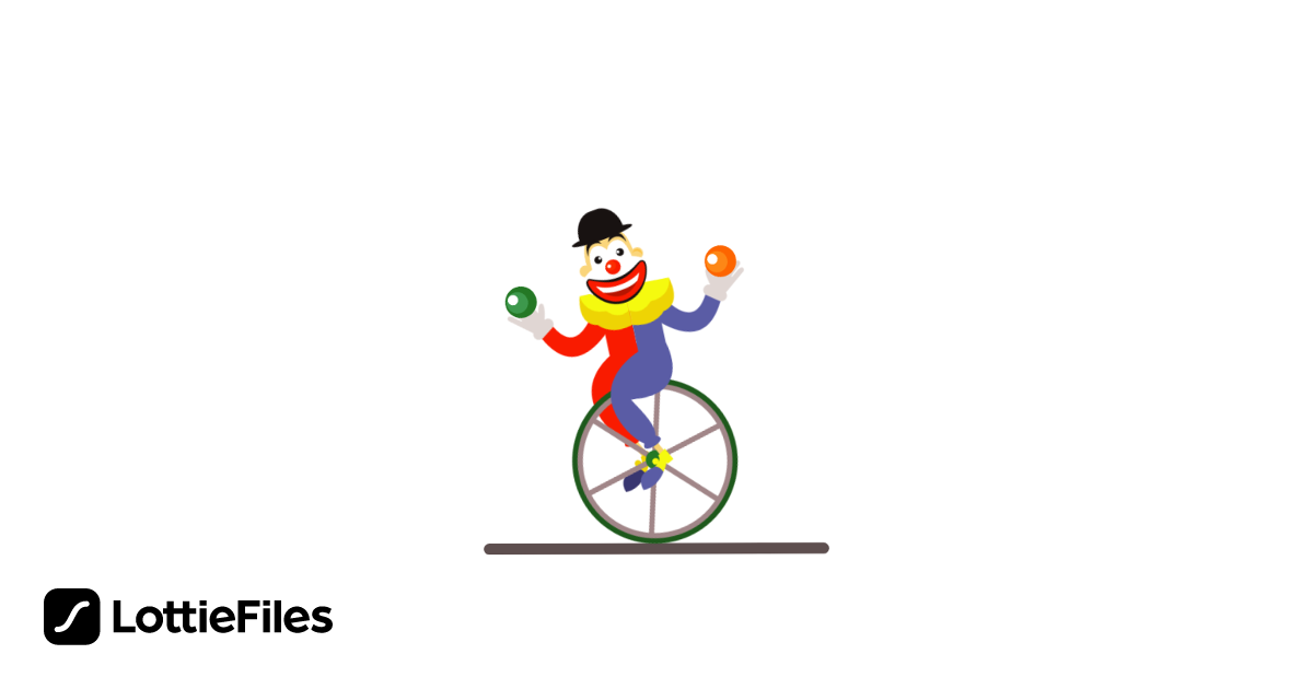 Free Clown Animation by Bilal | LottieFiles