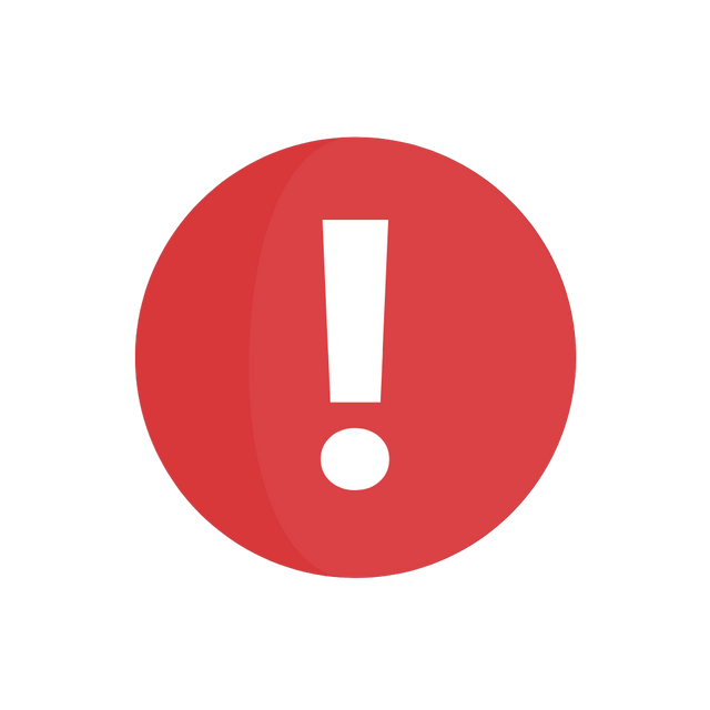 exclamation sign