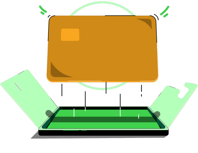 Bank Card Request – Fintech UI Animation