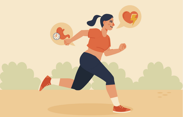 Running Woman – Fitness