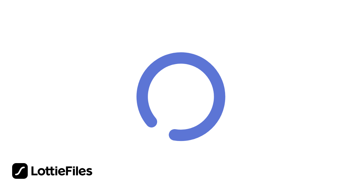 Blue Animated Loading Icon Free Loading blue Animation by Andrei | LottieFiles
