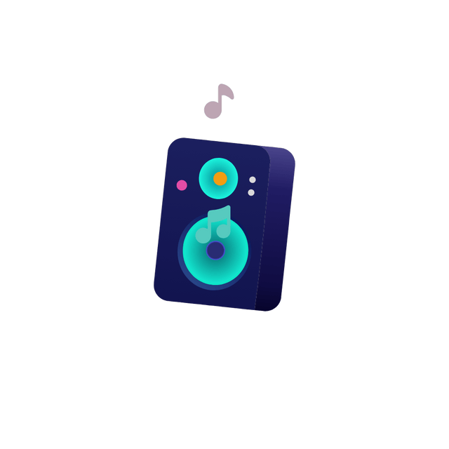 FannDrop Bass Drop Speaker
