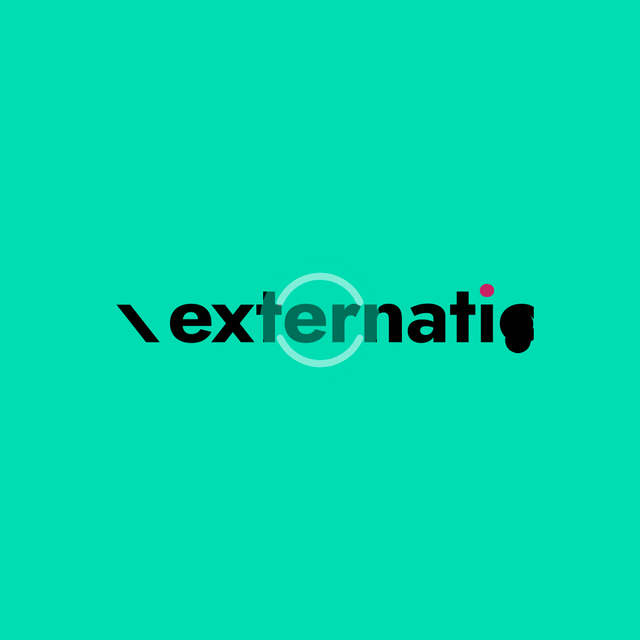 Externatic logo Lottie JSON animation