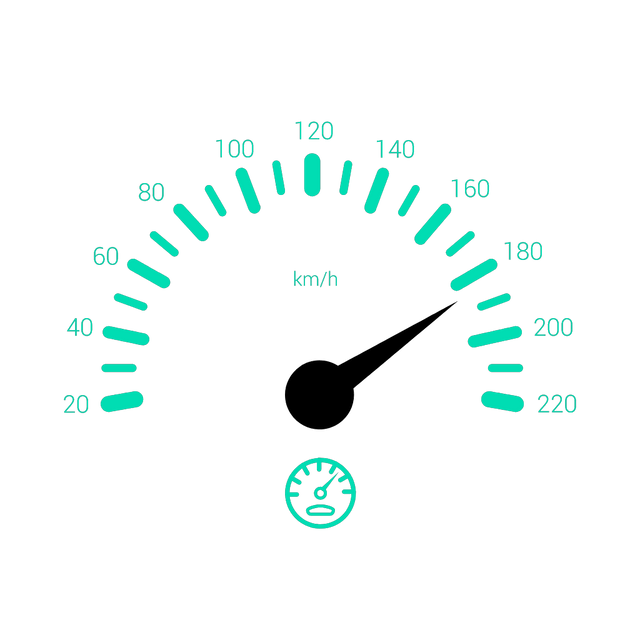 RPM meter Lottie JSON animation