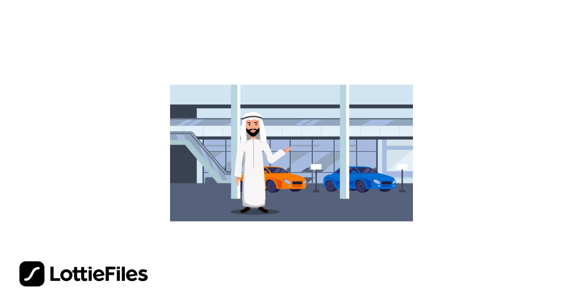 Free car shop Animation by Rostislav | LottieFiles
