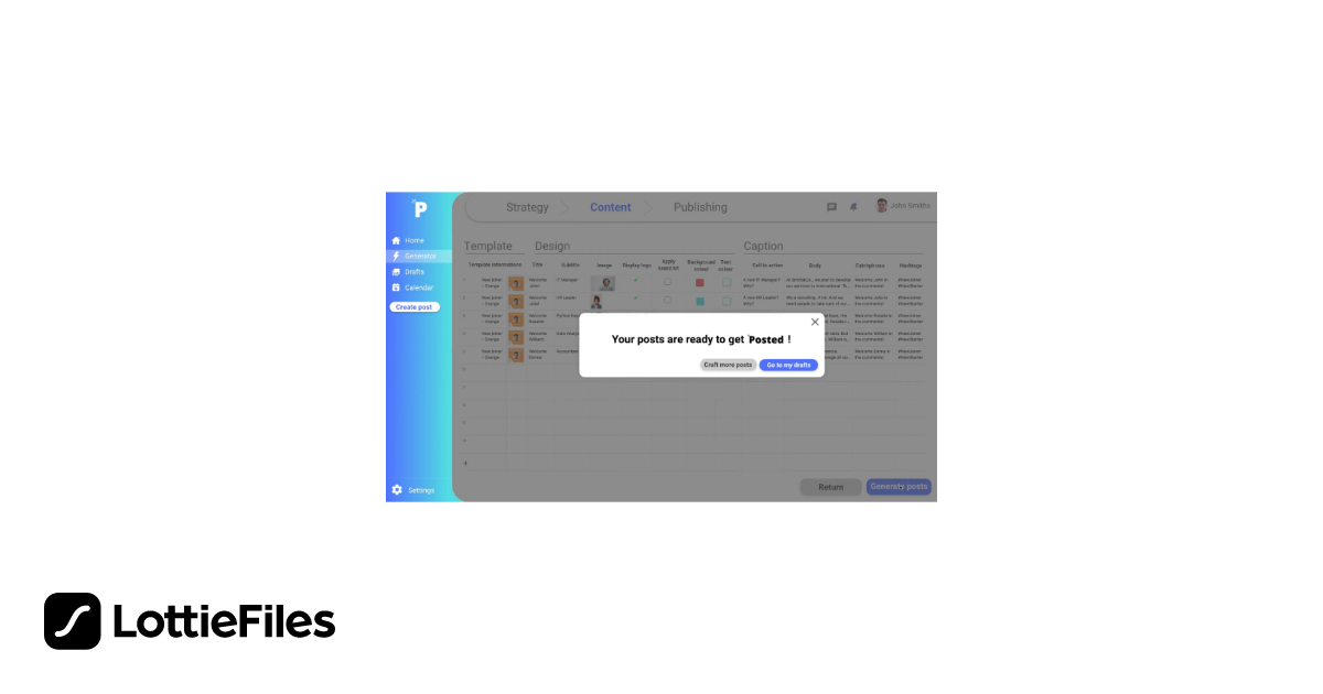 Metapost Animation Files Free Posted how to generate posts Animation by Web Master | LottieFiles