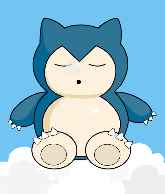 Day 18 - Dreaming Snorlax