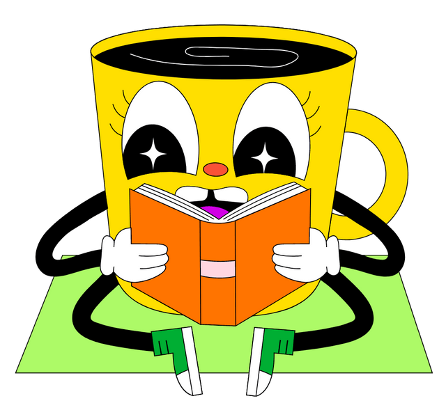 Acid cup reading stickers