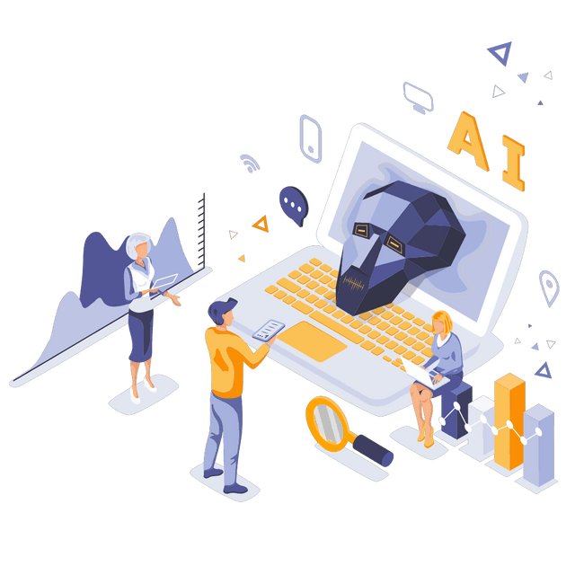 Future is now landing page Lottie JSON animation