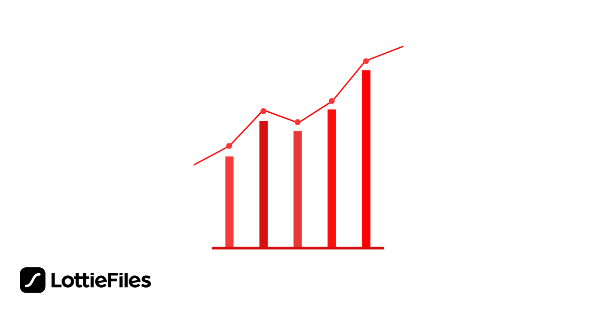 Free Red Graph Animation by Arthur | LottieFiles