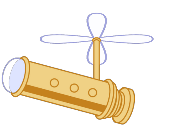 Telescope with fan