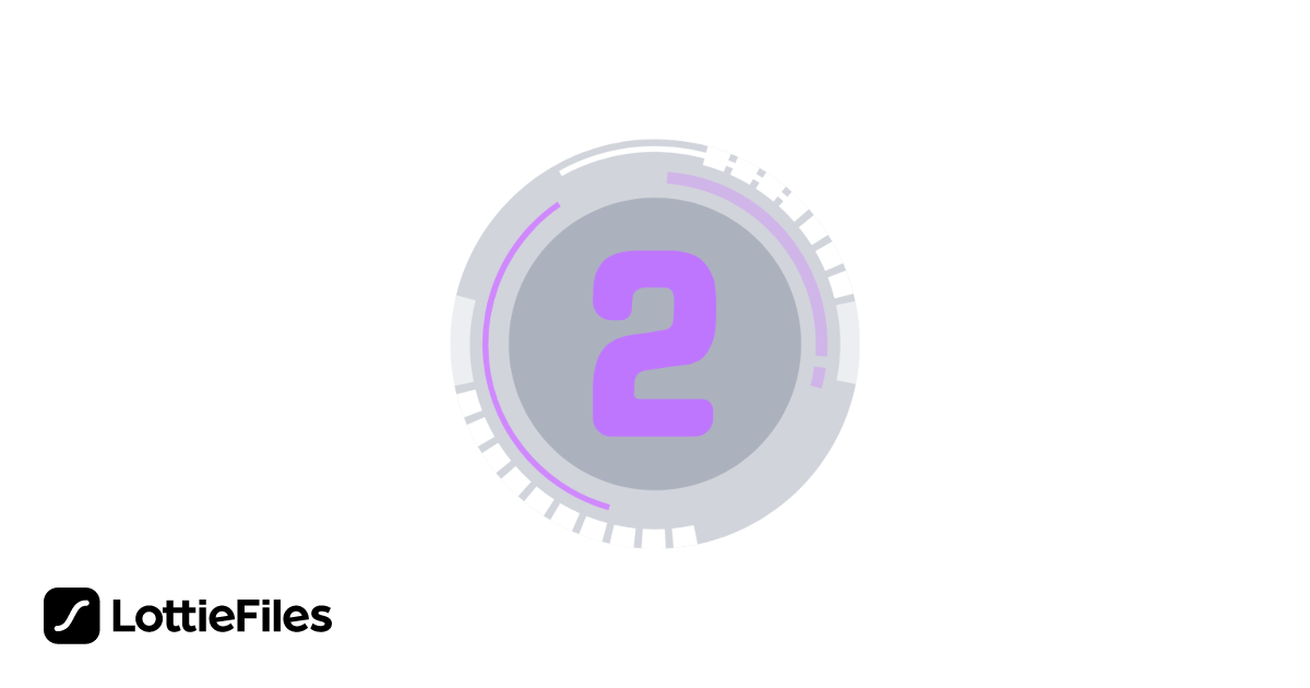 Free Countdown Animation Animation by CYBERKING40 | LottieFiles