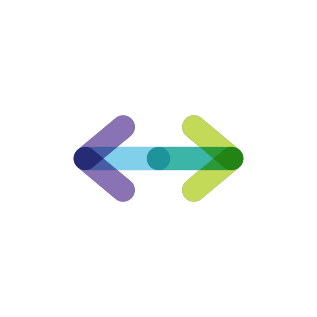Bi-directional arrow