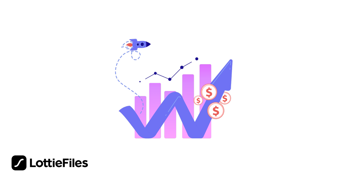 increasing graph animation by alvindovicto |... Free Growth Graph (1) Animation by Đăng | LottieFiles