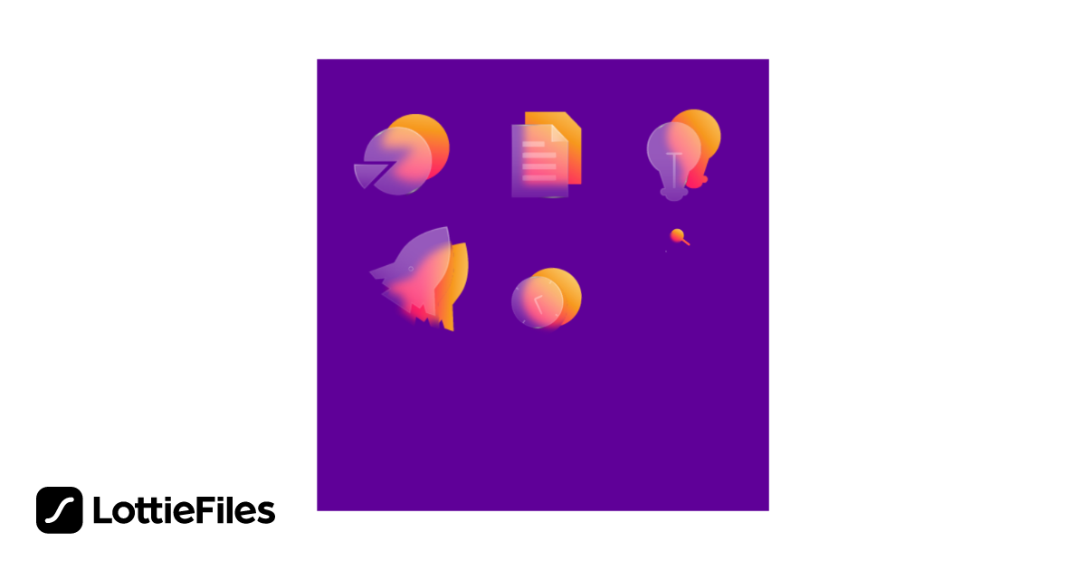 Free Icons Animation by Cape | LottieFiles