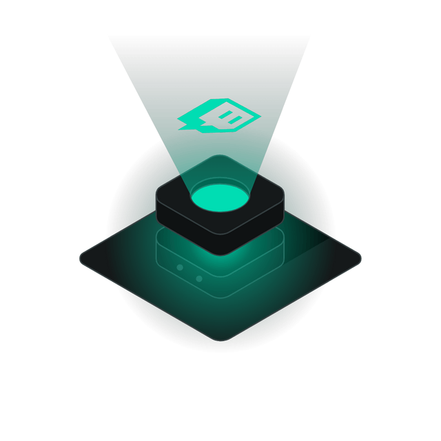 Twitch isometric Lottie JSON animation