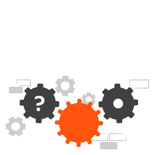 Targeted Mechanizm Lottie JSON animation