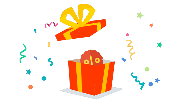 GIft box discount reward