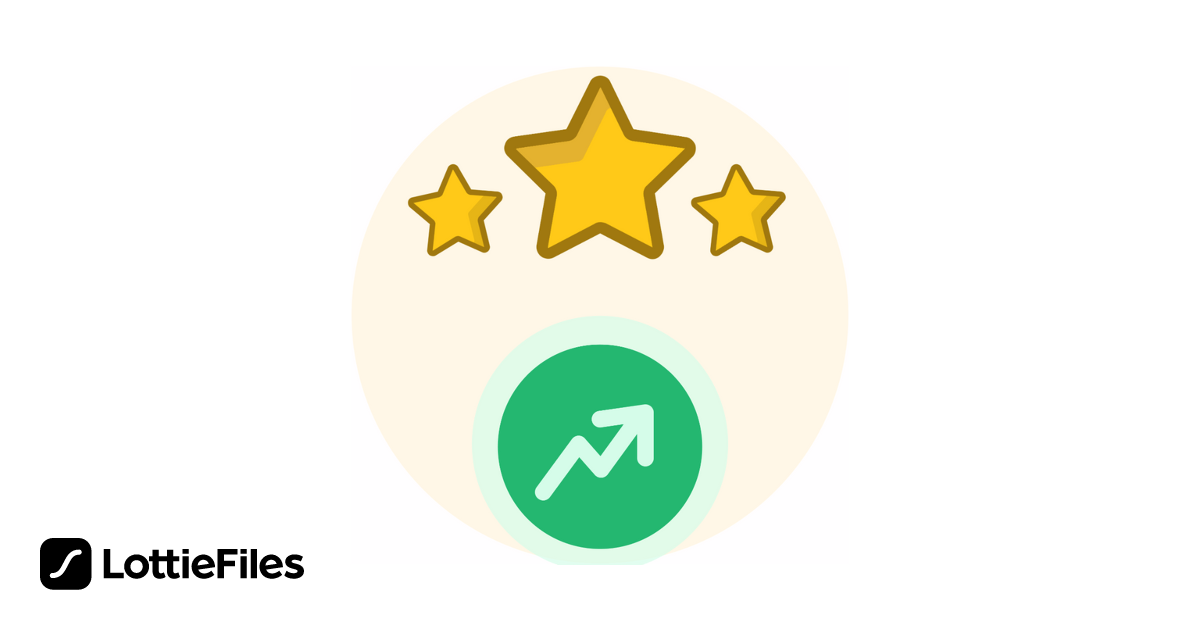 Free star xp points increase Animation by Himanshu Bhardwaj | LottieFiles