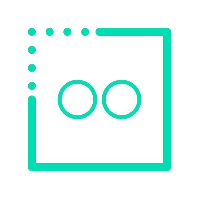 Flickr icon Lottie JSON animation