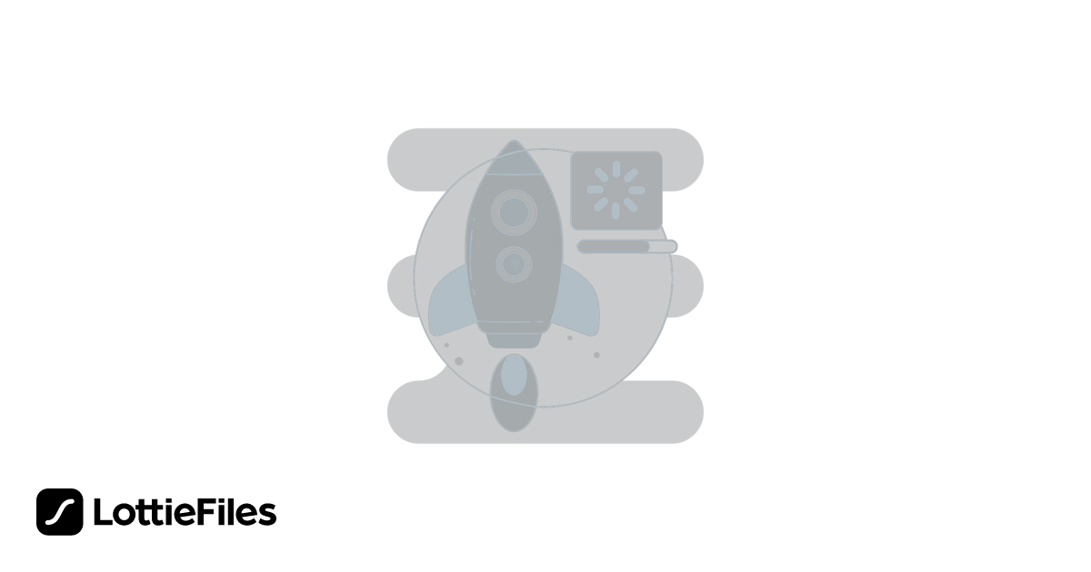 Free Rocket Launching Loading Animation by Abdul Latif | LottieFiles