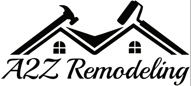 A2Z Remodeling logo Lottie JSON animation