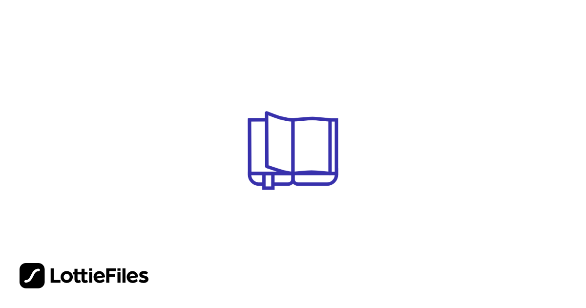Book Animation Loading Free Loading 7 | Book Animation by Jeffrey Christopher | LottieFiles