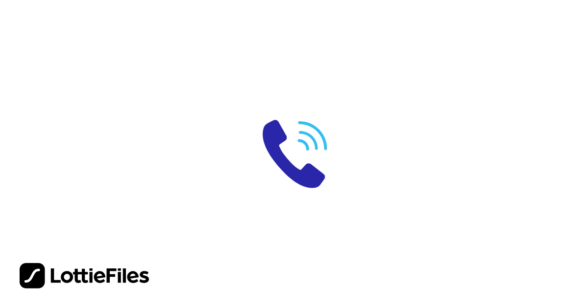 Call Ringing Free Phone Ringing Animation by Reza Arindra | LottieFiles