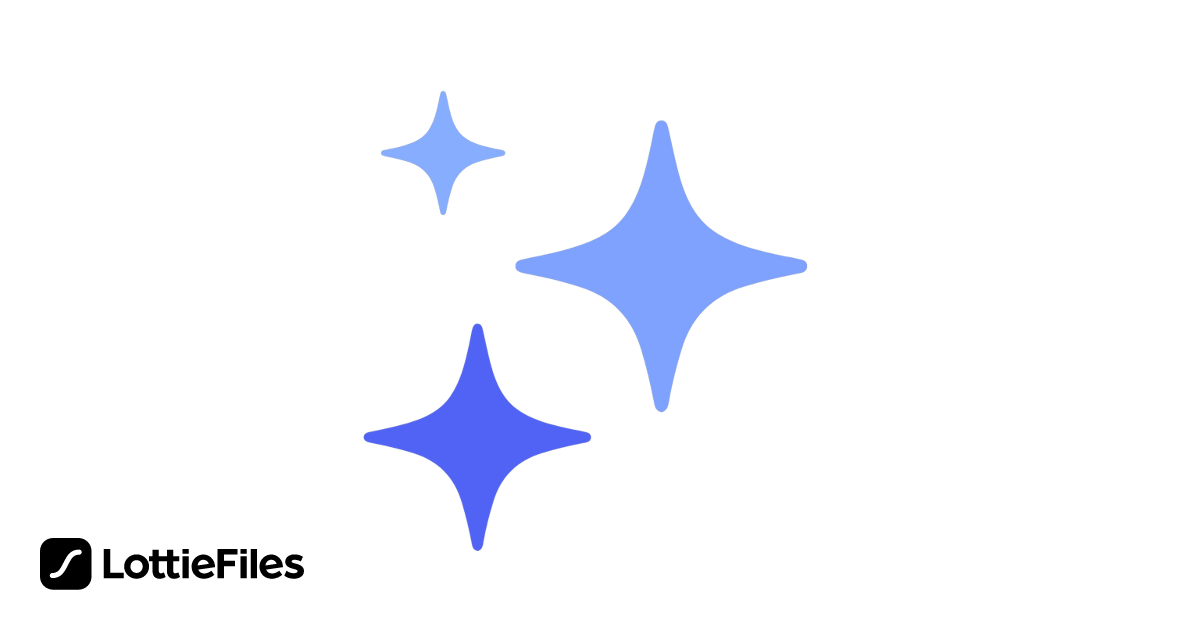 Sparkle Icon Animation Free sparkle icon Animation by Lisa | LottieFiles