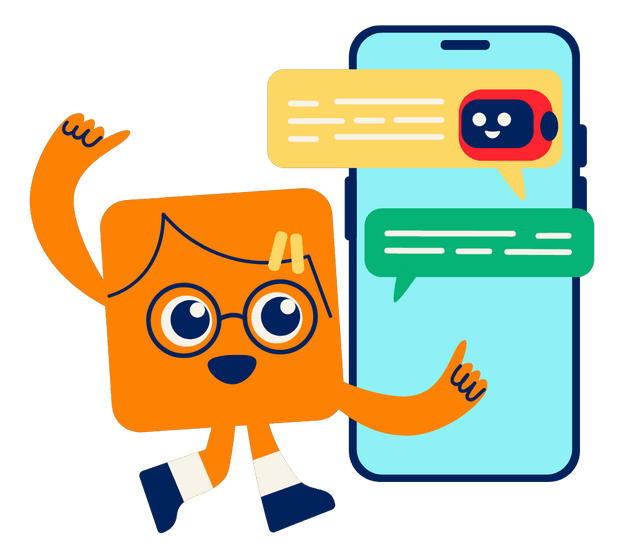 Cartoon AI Chat Bot for Mobile Apps