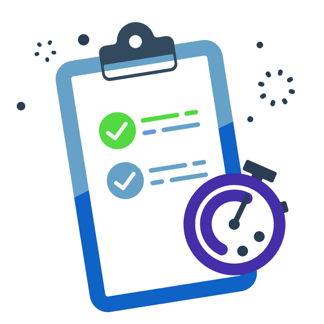 service completed animation