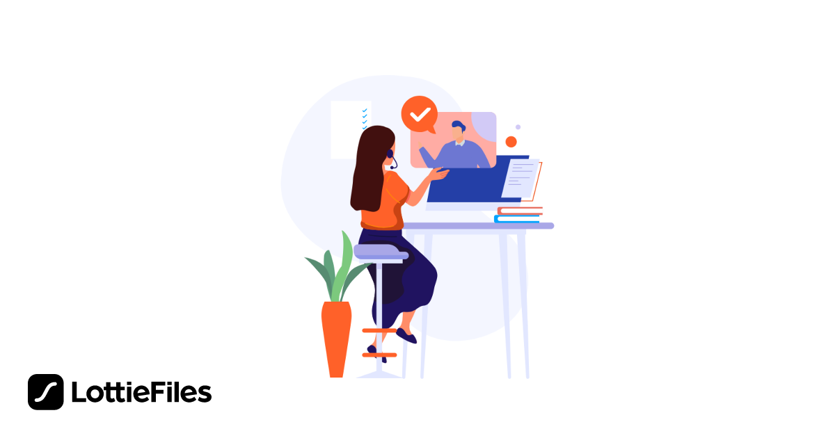 Free service Animation by Abhilesh Kapdi | LottieFiles