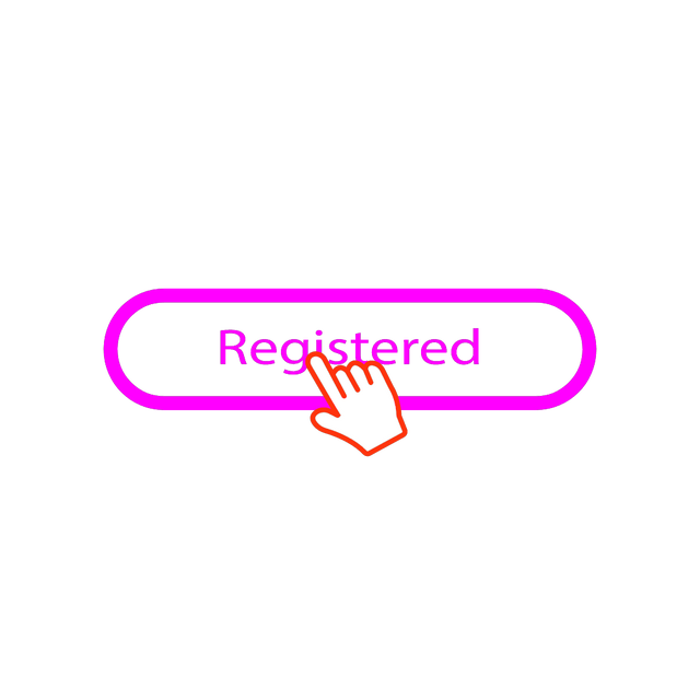 Registered Button Animated Icon